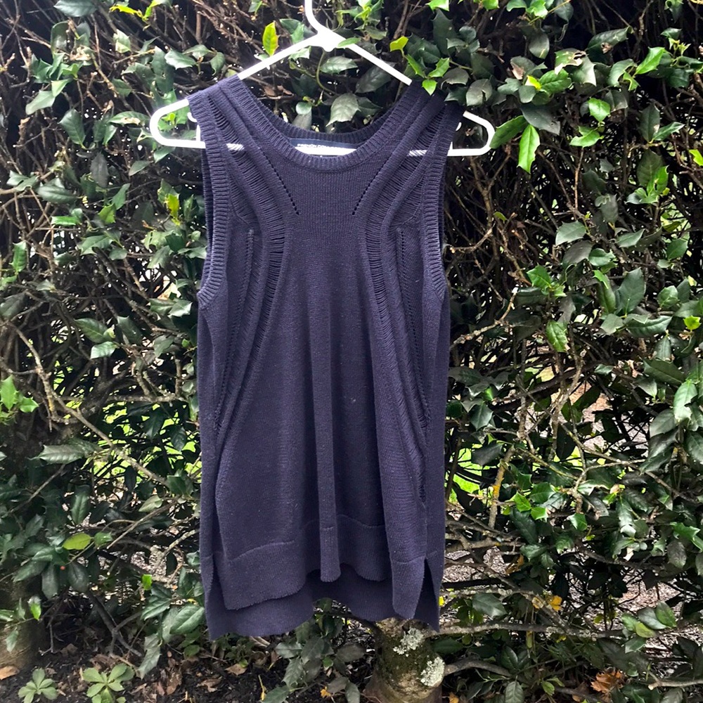 French Connection sweater vest top